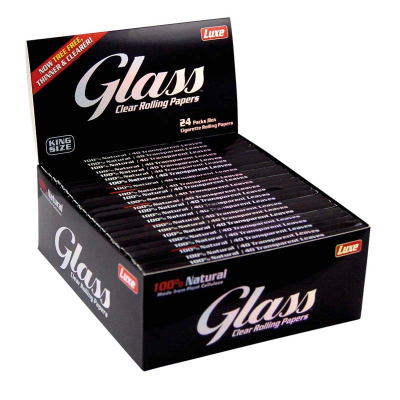 Luxe Glass - Glass cigarette paper (KingSize)