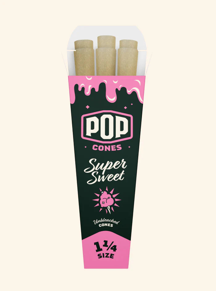 Pop Cones 預捲煙紙 – Unbleached (多口味選擇)