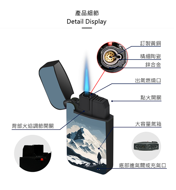 ZENGAZ Windproof Lighter Mountain Climbing - Snow | Mountain Climbing - Snow