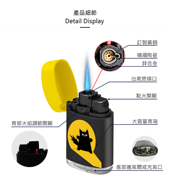 ZENGAZ防風打火機 😼HEY Cat! | HEY是貓