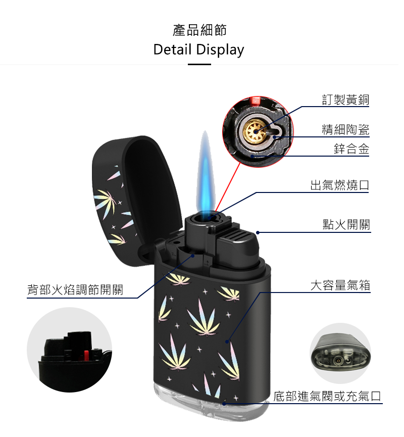 ZENGAZ防風ライター🌿飛べると信じてる〜 |ネオンファンタジー