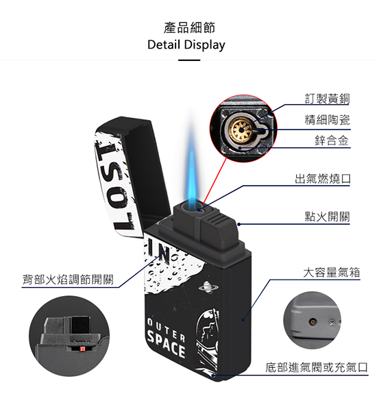 ZENGAZ 防風打火機 – Lost in Outer Space|太空迷失