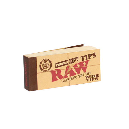 RAW 紙濾嘴 - 寬版打孔濾嘴