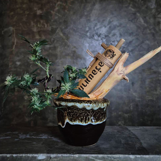 Pocket Organic Gangsta - Aroi Mak Water Pipe 手工竹製水煙壺