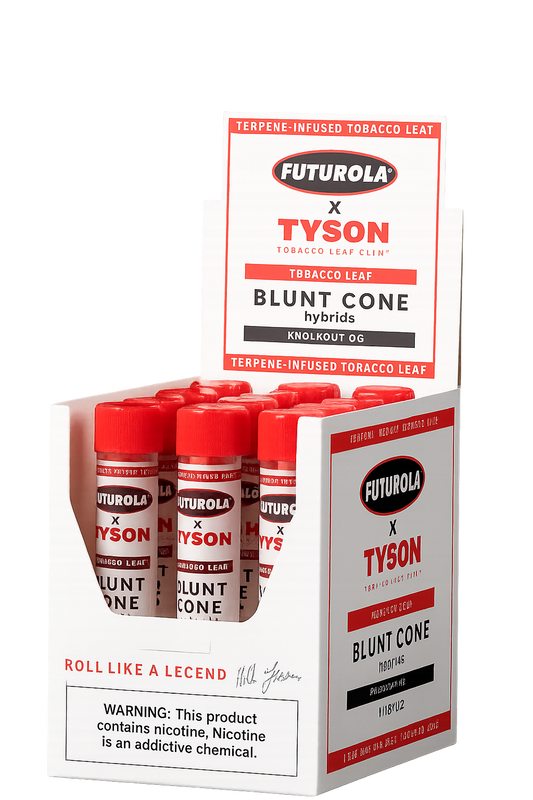 Futurola x Tyson - Knockout OG テルペンタバコ葉巻紙 (1パック)