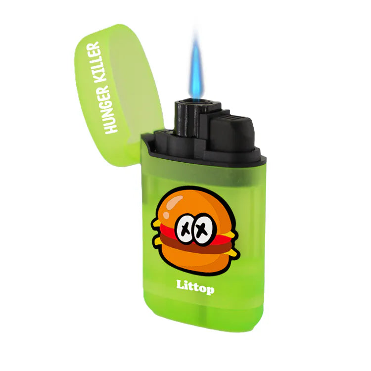 ZENGAZ 防風打火機 x 日頭 LITTOP｜Littop Burger 阿堡款