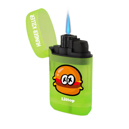 ZENGAZ 防風打火機 x 日頭 LITTOP｜Littop Burger 阿堡款