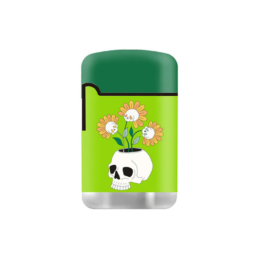 ZENGAZ 防風打火機｜Skull Planter 骷髏盆栽