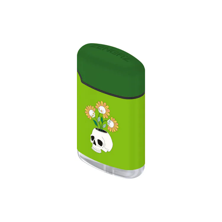 ZENGAZ 防風打火機｜Skull Planter 骷髏盆栽