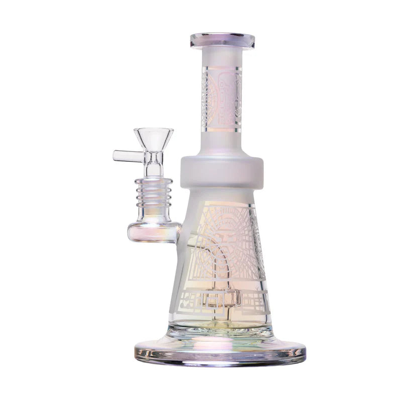 Human Grade – Recycler 1A Hookah｜8-inch Transparent