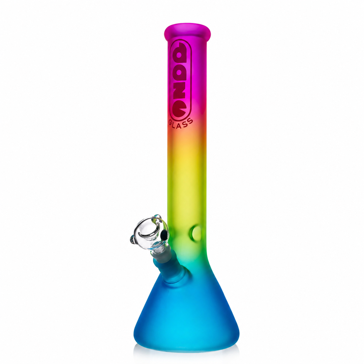 Daze Glass - Rainbow Gradient Frosted Hookah