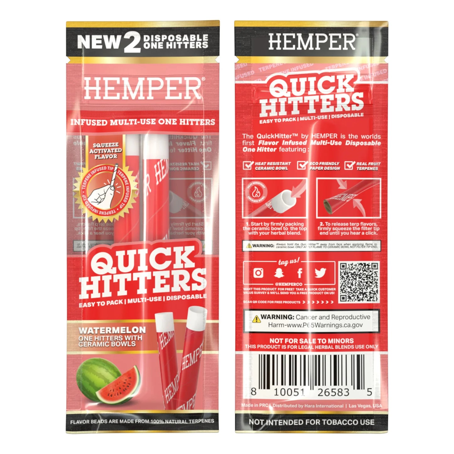 Hemper - Quick Hitter 萜烯一口煙斗