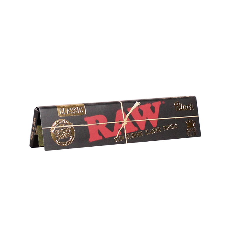 RAW Black 黑標經典超薄捲煙紙 King Size Slim（50 張）