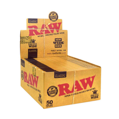 RAW - Classic Natural King Size Wide 經典捲煙紙