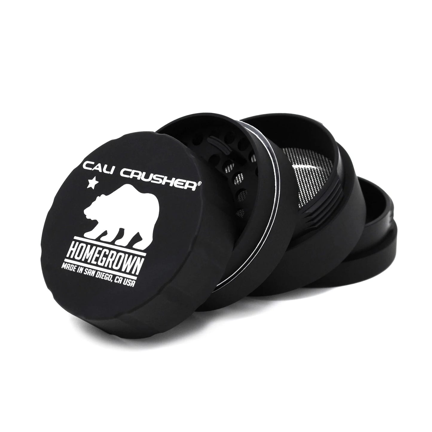 Santa Cruz Shredder - Large 4-layer grinder (Rasta color version)