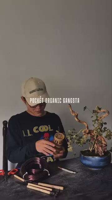 Pocket Organic Gangsta - Aroi Mak Water Pipe 手工竹製水煙壺