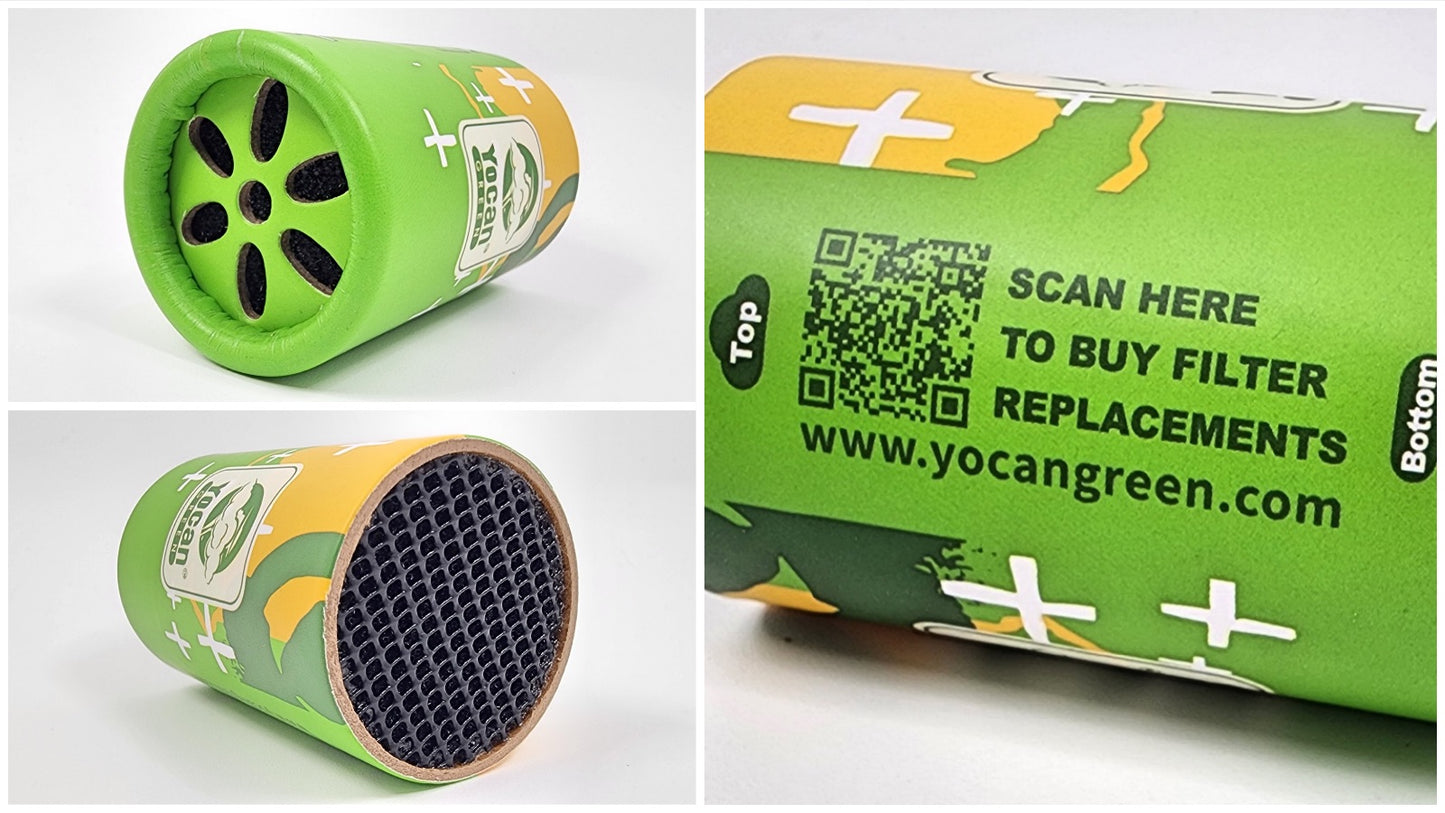 Yocan - Green Penguin 個人用ポータブル喫煙フィルター